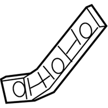 GM 23399507 Side Retainer, Rear Driver Side