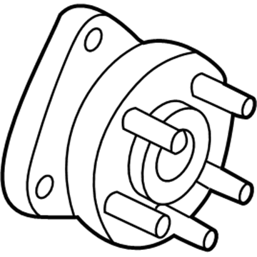 GM 25999685 Front Hub & Bearing