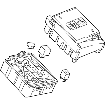 Cadillac 84590857 Fuse & Relay Box