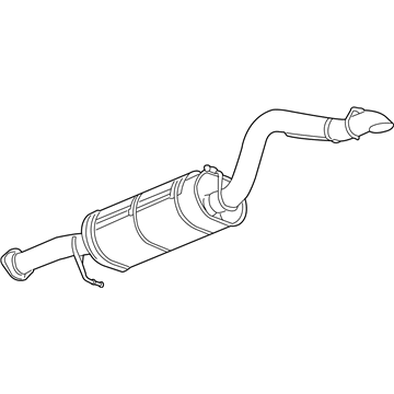 Hummer H2 Muffler - 25947957
