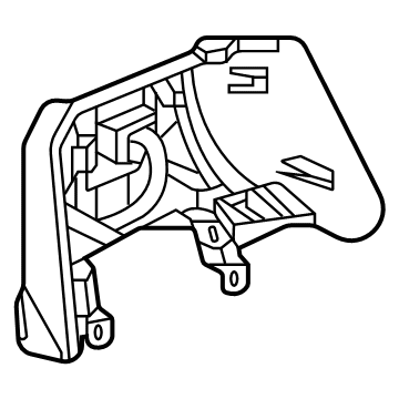 GM 13548089 Rear Support