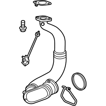 GM 95472183 Intercooler Hose