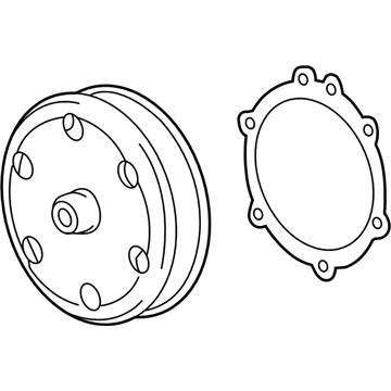 Cadillac Escalade ESV Water Pump - 12656810