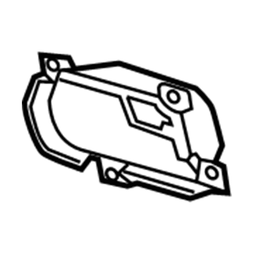 GM 22902343 Hole Cover, Driver Side