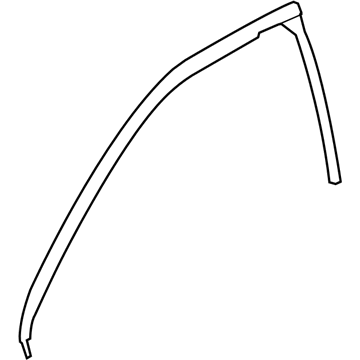 2006 Buick Lucerne Door Moldings - 15906548