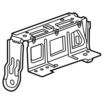 GM 84263711 Console Base Front Bracket
