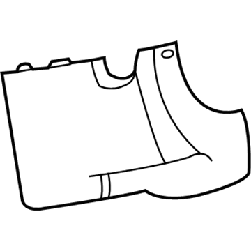 2014 Buick Enclave Steering Column Cover - 22972369