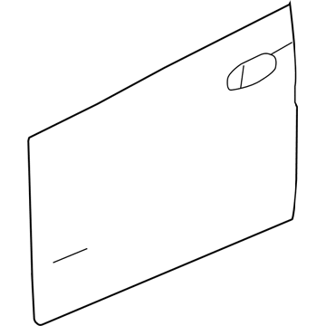 GM 13286627 Outer Panel, Front Passenger Side