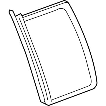 GMC 12478058 Glass