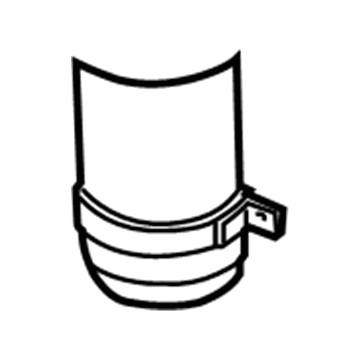 GM 89018668 Accumulator Clamp