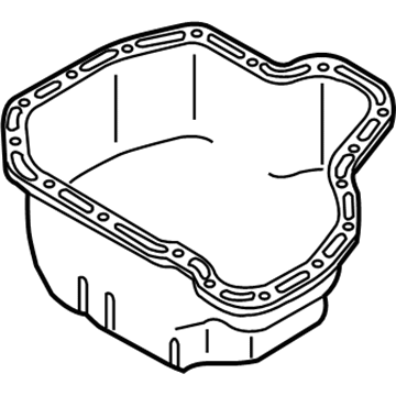 GM 98073535 Oil Pan