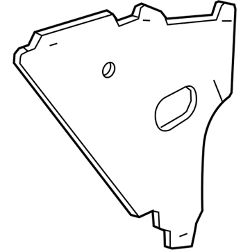 GM 23264988 Insulator, Inner Driver Side