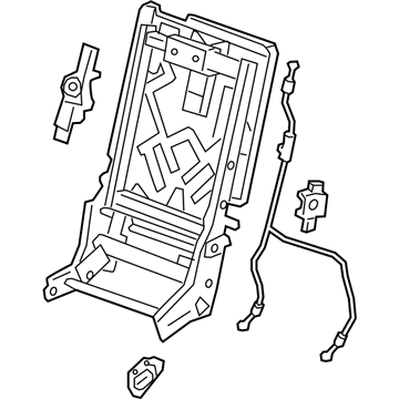 GM 85527430 Seat Frame, Rear