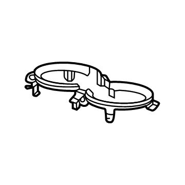 GM 84919745 Bezel, Front