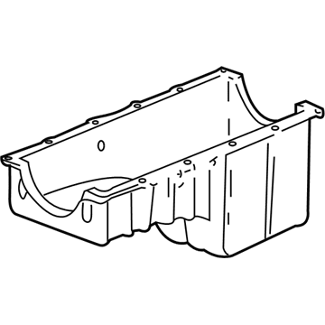 Chevy Silverado 2500 HD Classic Oil Pan - 12574833