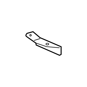 GM 42340225 Front Deflector, Driver Side