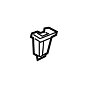 GM 20778411 Floor Cover Clip, Rear