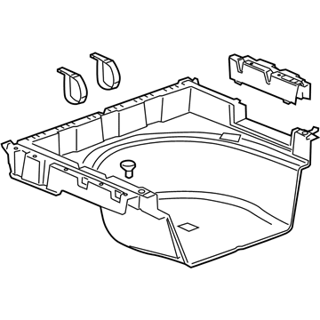 Cadillac 20849170 Spare Carrier