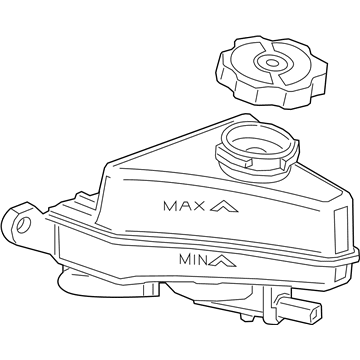 Cadillac 84715254 Master Cylinder Reservoir