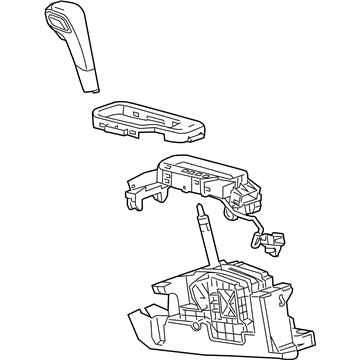 Chevy Equinox Automatic Transmission Shifter - 84320100