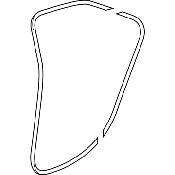 2020 Cadillac CT4 Door Seal - 84710501