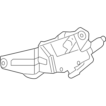 Chevy 19329491 Wiper Motor Assembly