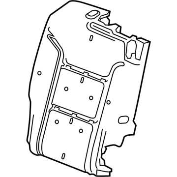 GMC Seat Cushion Pad - 84180426