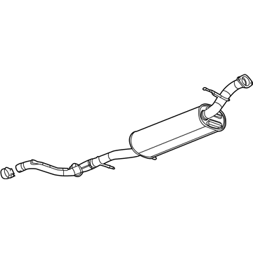 2010 Hummer H3T Muffler - 94738538