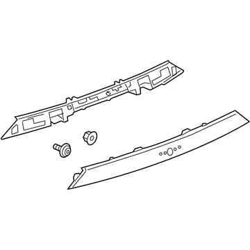 GM 84346573 Applique, Rear