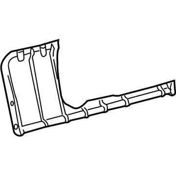 GM 12381534 Seat Back Frame, Rear