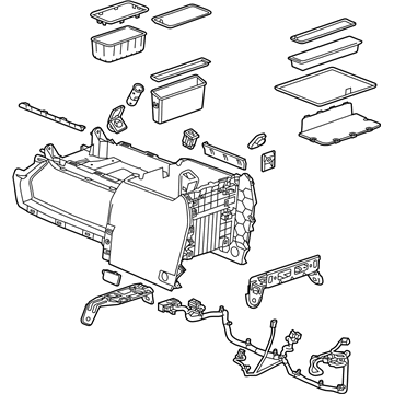 GMC Center Console - 23466991