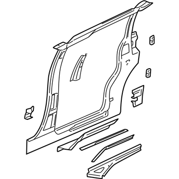 GM 89025299 Inner Uniside
