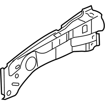 GM 15231406 Upper Rail, Driver Side