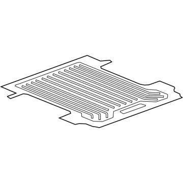GM 84634079 Mat, Black