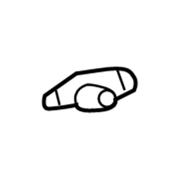 GM 23260376 Baffle, Rear Inner Passenger Side
