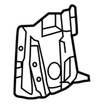 GM 84537922 Reinforcement Bracket, Rear Passenger Side