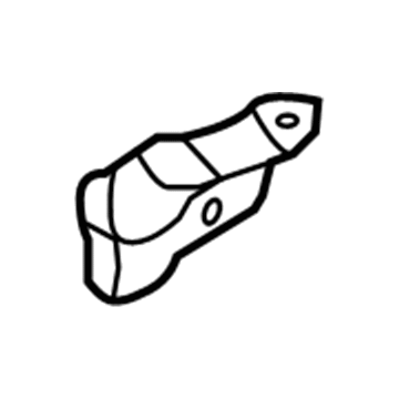 GM 23227483 Baffle, Upper Passenger Side