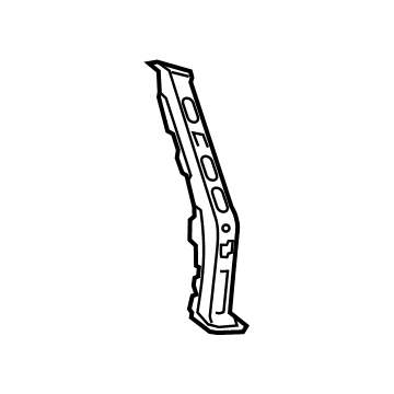 GM 20958084 Lower Reinforcement, Rear Inner Driver Side
