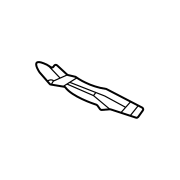 GM 22925045 Gutter, Rear Driver Side