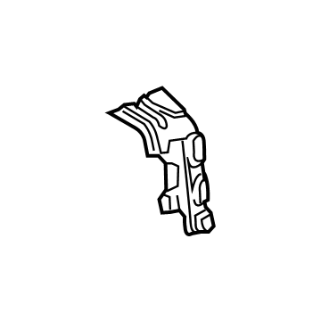 GM 22778644 Wheelhouse Brace, Rear Driver Side