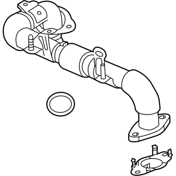 Chevy Silverado 1500 EGR Tube - 55515558