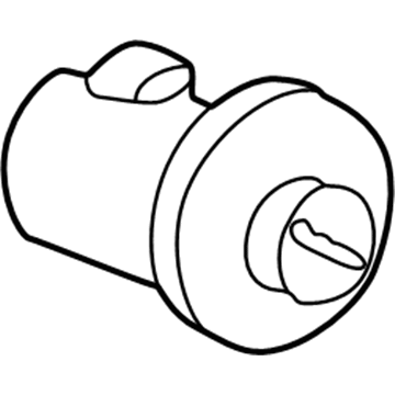 Chevy Corvette Door Lock Cylinder - 12534394