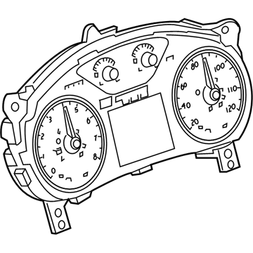 GMC Canyon Instrument Cluster - 84136730