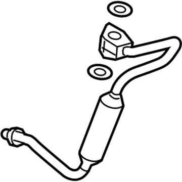 GM 12639868 Oil Line, Driver Side