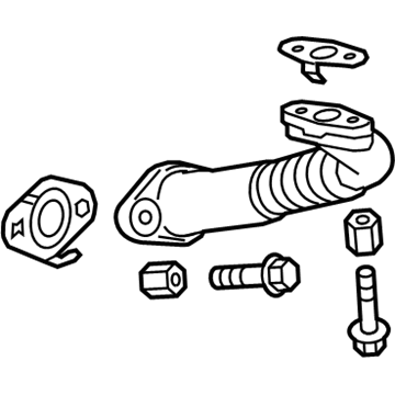 GM 12639866 Oil Line