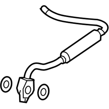 Cadillac XTS Coolant Pipe - 12621877