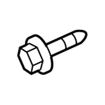 Chevy 9423101 License Bracket Screw