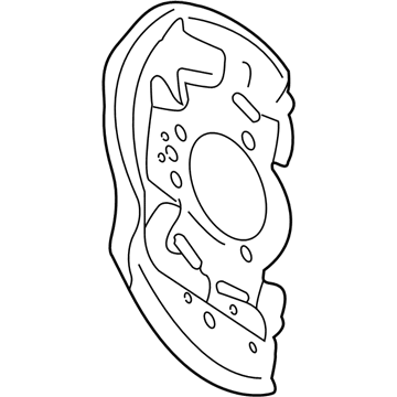 Saturn Brake Dust Shields - 21019231