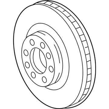 2000 Saturn LW2 Brake Disc - 21019788