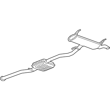Chevy Exhaust Pipe - 86807343